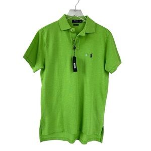 Polo Ralph Lauren Custom Fit Men’s Polo Shirt Bayou Green Size Medium NWT